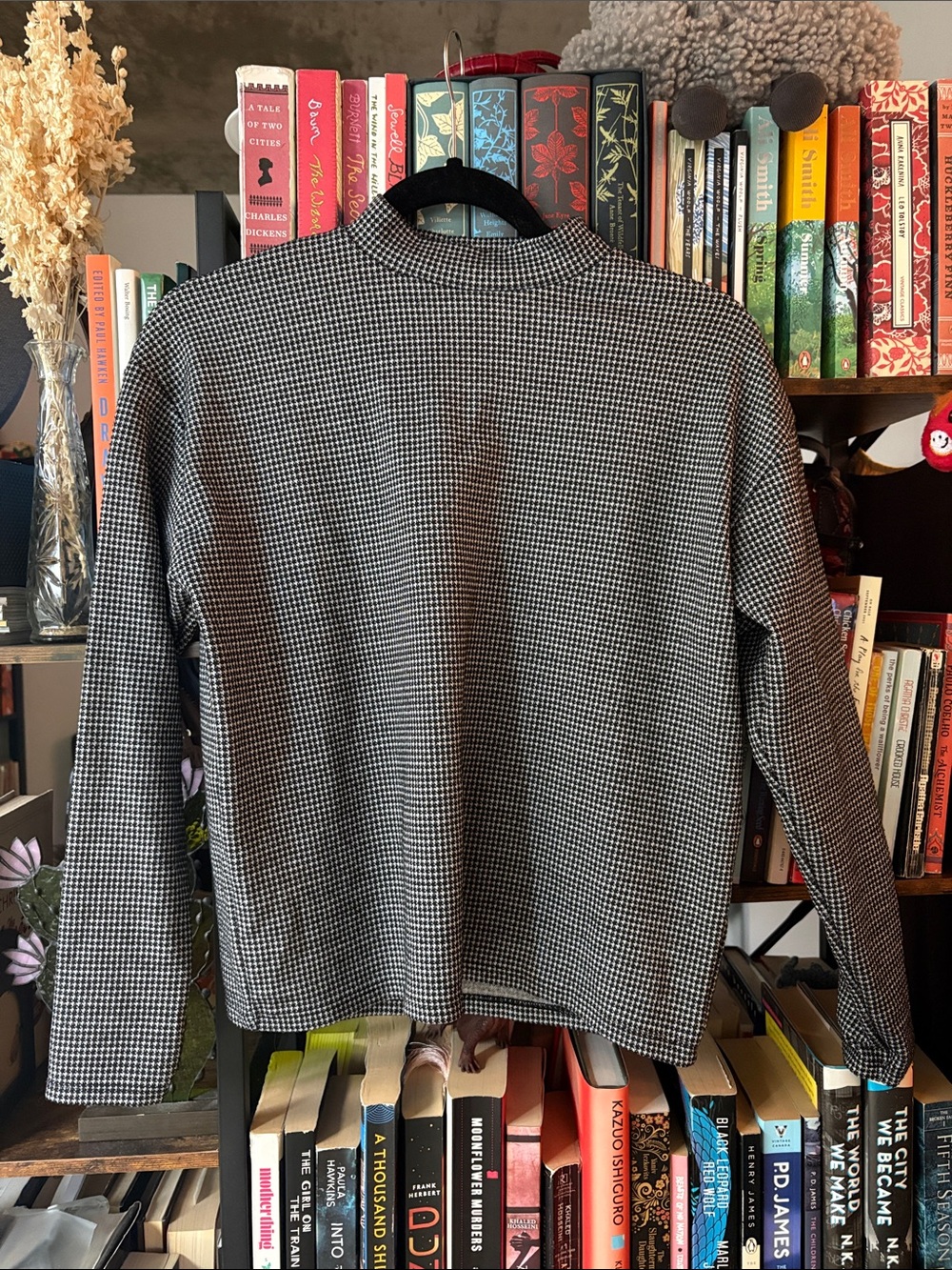 Black & White Patterned Sweater